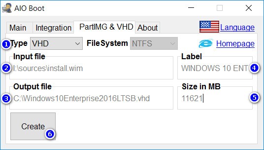 boot linux vhd w domowym systemie Windows 7
