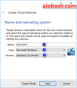 Tạo máy ảo VirtualBox
