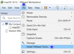 Cài đặt VMware Tools