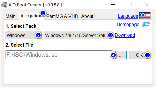 Create Windows bootable USB ISO with UEFI
