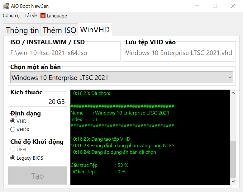 Windows VHD